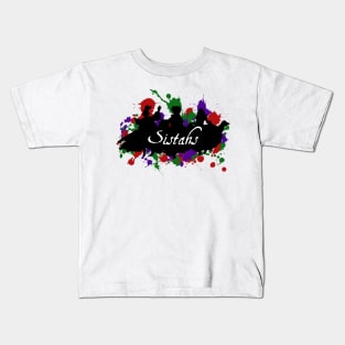 Sistahs! Fitted Kids T-Shirt